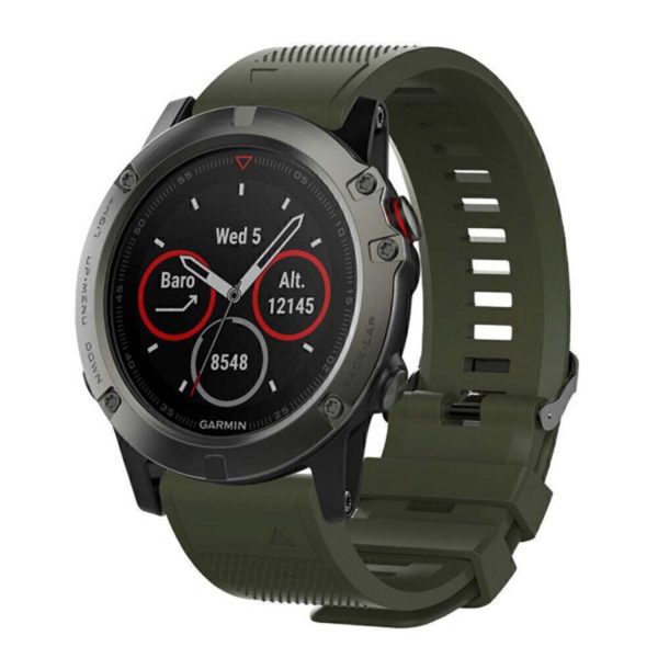 FocusFit® 22mm EasyFit Silicone Strap for Garmin Fenix 5/6/7 - Image 22