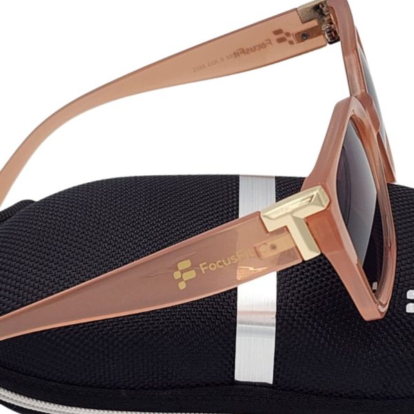 FocusFit® Elegant Geometric UV350 Sunglasses 2333-PI - Image 2