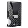 FocusFit® Carbon Fiber RFID Blocking Minimalist Money Clip & Card Holder