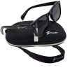 FocusFit® Classic Wayfarer Sunglasses with UV350 Protection 3418-BL