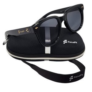 FocusFit® Lightweight Unisex Sunglasses 6010-BL