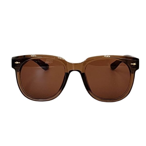 FocusFit® Trendy Unisex Wayfarer UV350 Sunglasses 6010-BR - Image 4