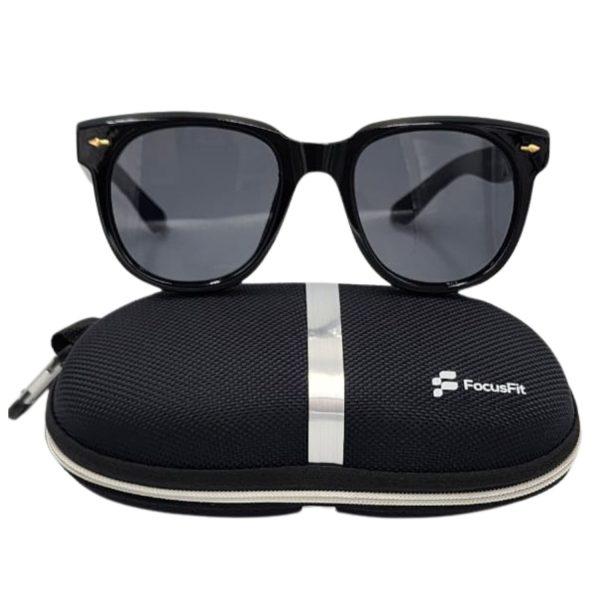 FocusFit® Trendy Unisex Wayfarer UV350 Sunglasses 6010-BL - Image 4