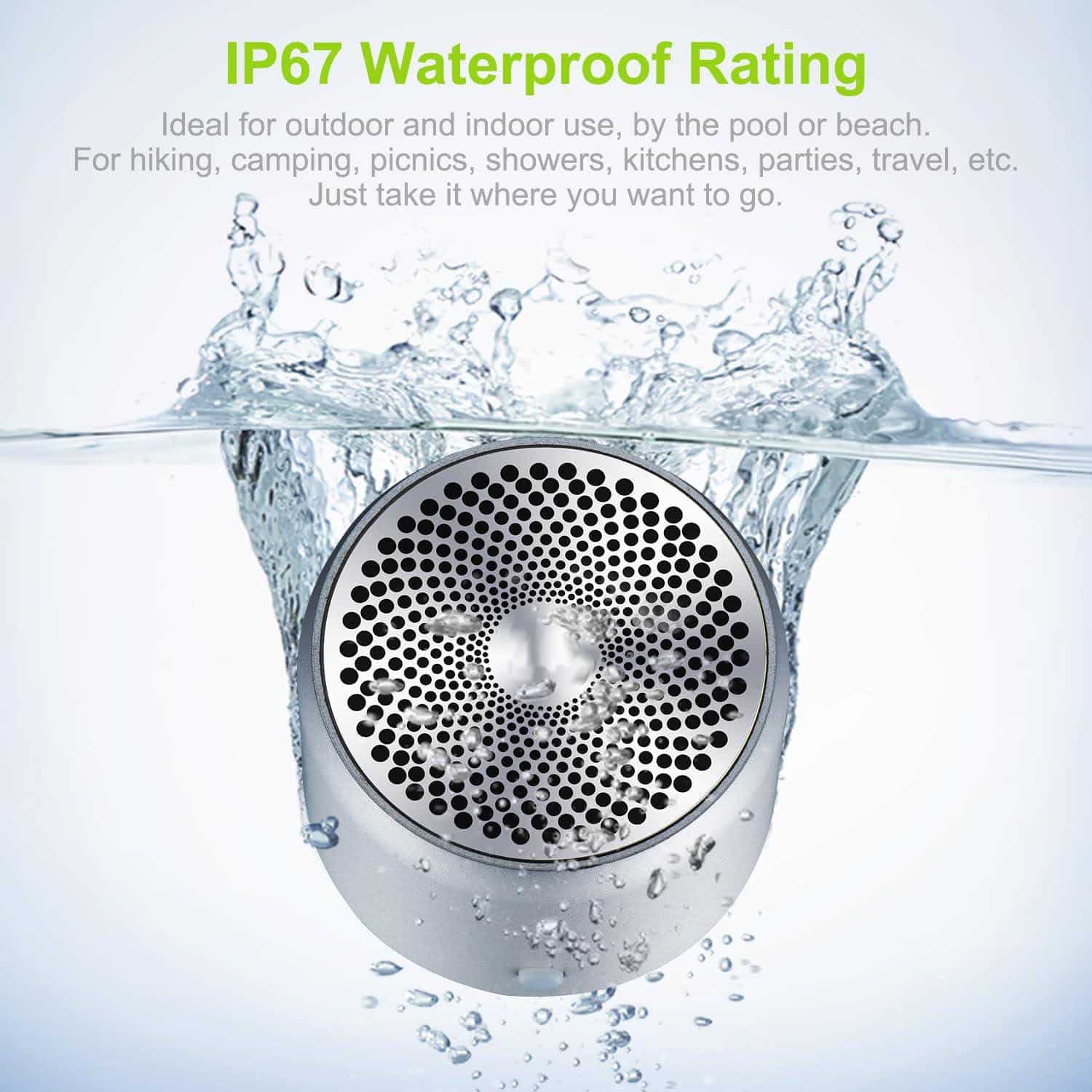 FocusFit® Mini Bluetooth Speaker IP67 Waterproof - Image 5