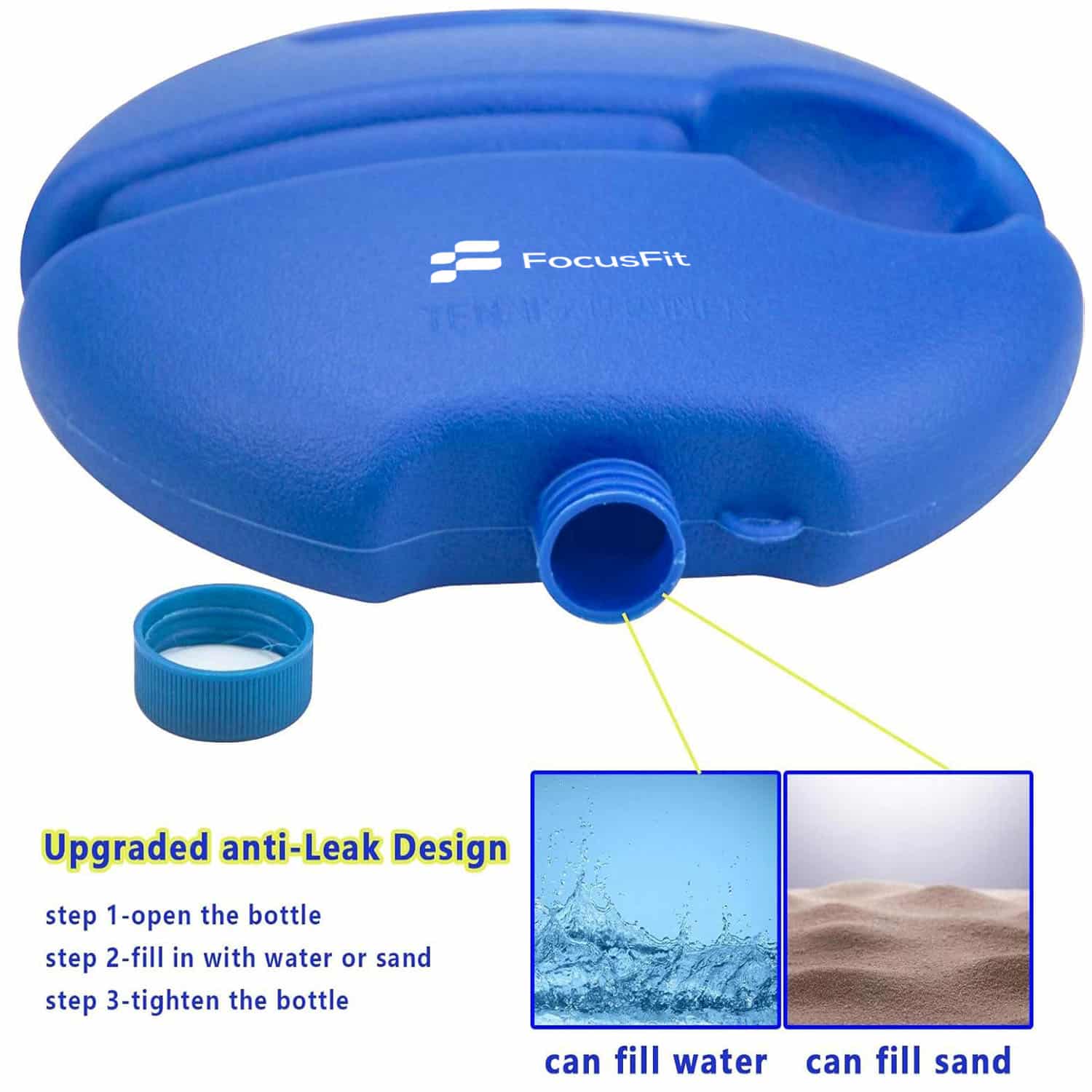 FocusFit® Tennis Trainer Rebound Ball Kit - Image 8