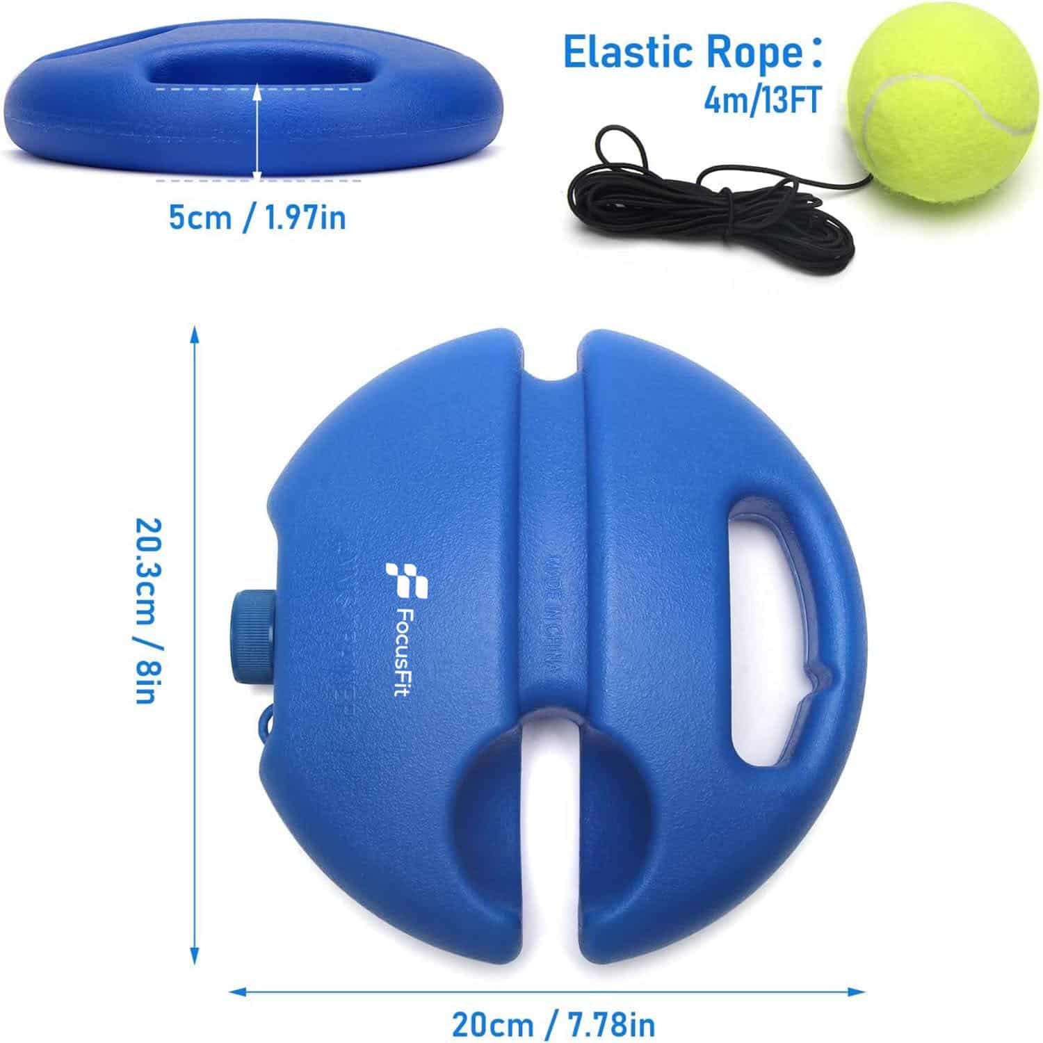 FocusFit® Tennis Trainer Rebound Ball Kit - Image 5