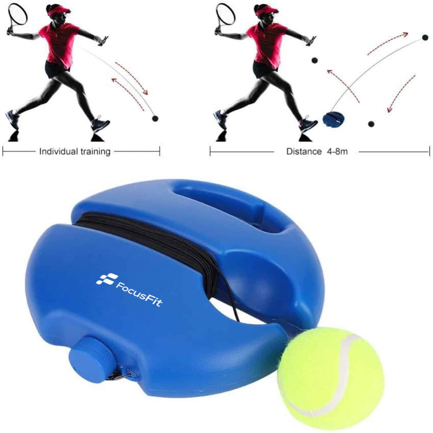 FocusFit® Tennis Trainer Rebound Ball Kit - Image 6