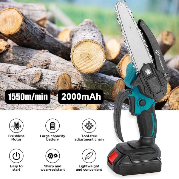 FocusOutdoor® Mini Cordless Chainsaw - Image 11