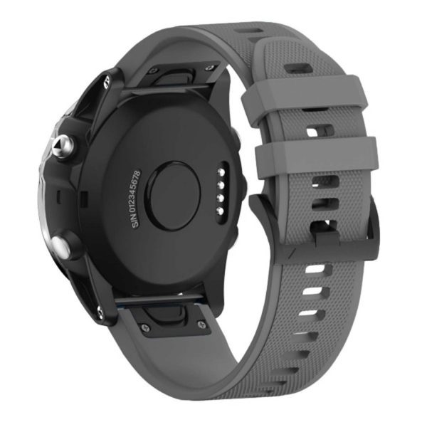 FocusFit® 22mm EasyFit Silicone Strap for Garmin Fenix 5/6/7 - Image 14
