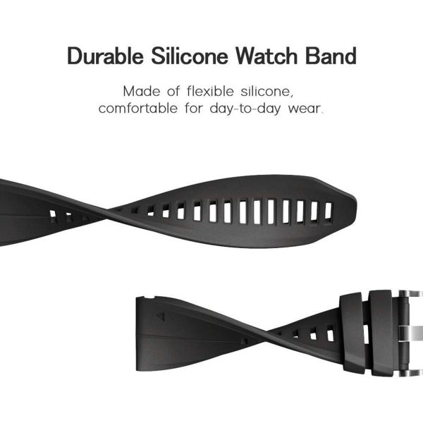 FocusFit® 22mm EasyFit Silicone Strap for Garmin Fenix 6/7