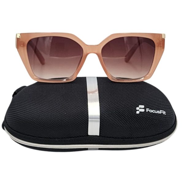 FocusFit® Elegant Geometric UV350 Sunglasses 2333-PI - Image 5