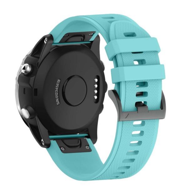FocusFit® 22mm EasyFit Silicone Strap for Garmin Fenix 5/6/7 - Image 17