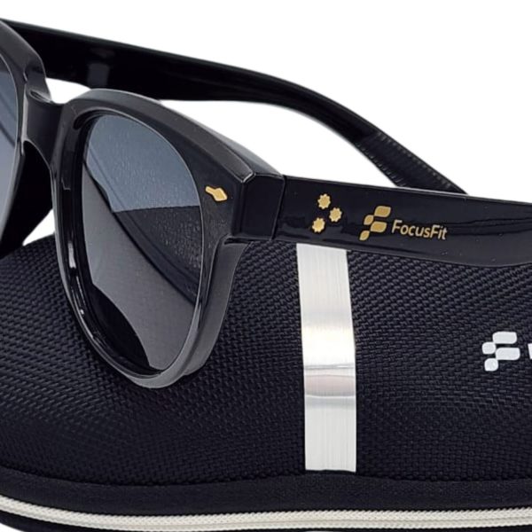 FocusFit® Trendy Unisex Wayfarer UV350 Sunglasses 6010-BL - Image 5