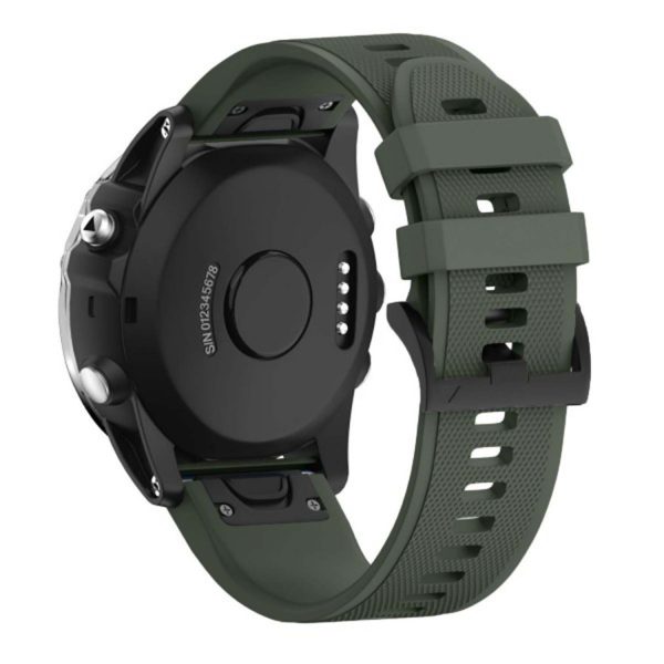 FocusFit® 22mm EasyFit Silicone Strap for Garmin Fenix 5/6/7 - Image 21
