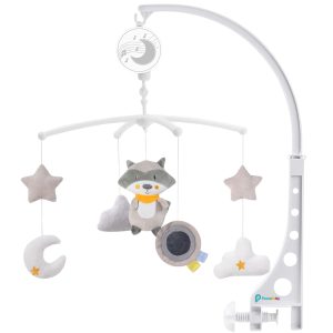 FocusBaby® Musical Racoon Themed Mobile