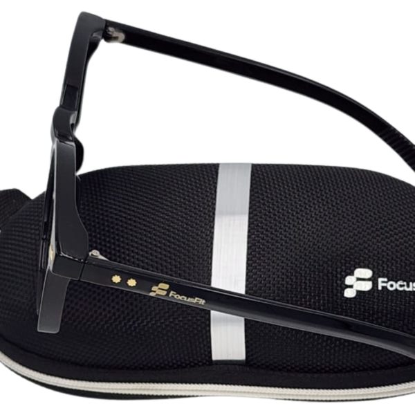 FocusFit® Wayfarer UV350 Ultra-Light Sunglasses 6020PL-BB - Image 2