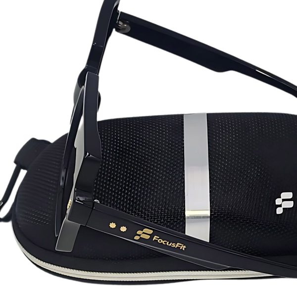 FocusFit® Oversized Square UV350 Sunglasses 6001PL-BL - Image 6