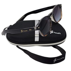 FocusFit® Retro-Inspired UV350 Round Sunglasses