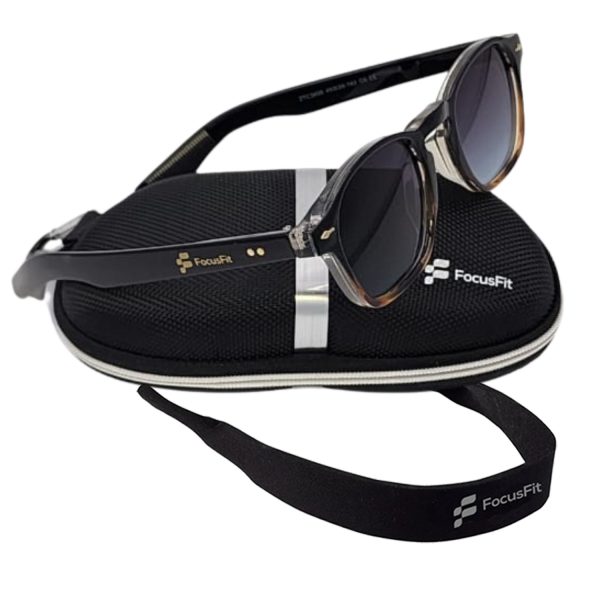 FocusFit® Retro-Inspired UV350 Round Sunglasses