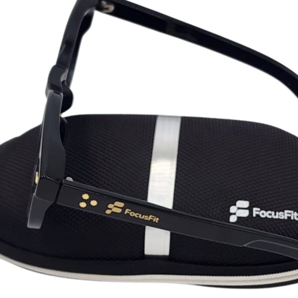 FocusFit® Retro Round Unisex UV350 Sunglasses 6007PL-BL - Image 4