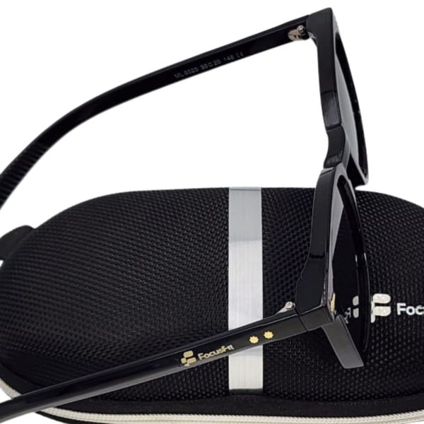 FocusFit® Ultra-Light Wayfarer UV350 Sunglasses 6020PL-BL - Image 4