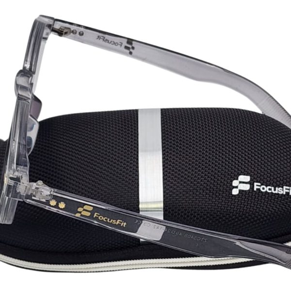FocusFit® Round Retro-Inspired UV350 Sunglasses C3408PL-GR - Image 5