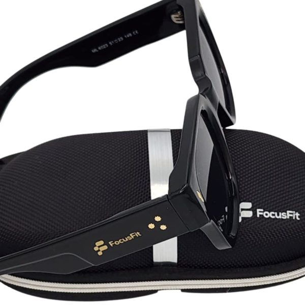 FocusFit® Bold Square UV350 Sunglasses 6023PL-BL - Image 6