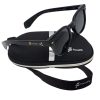 FocusFit® Retro Round Unisex UV350 Sunglasses 6007PL-BL