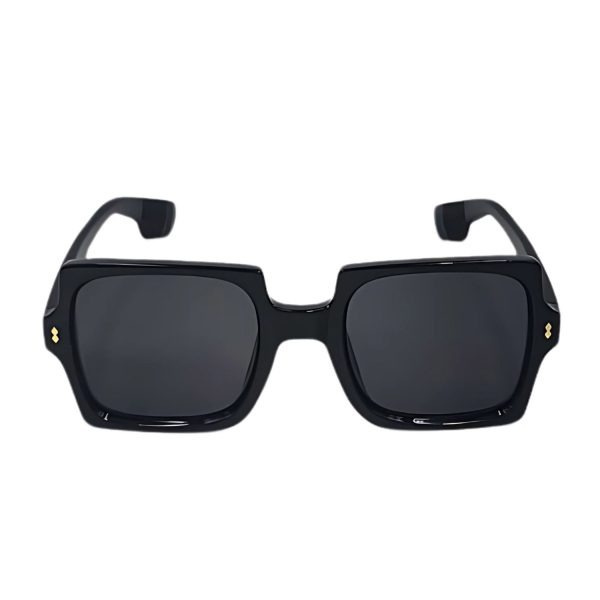 FocusFit® Oversized Square UV350 Sunglasses 6001PL-BL - Image 4