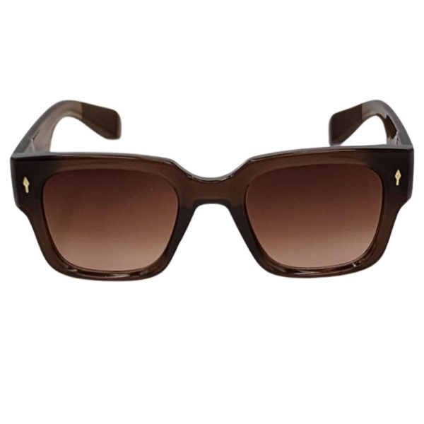 FocusFit® Bold Square UV350 Protection Sunglasses 6023PL-BR - Image 4