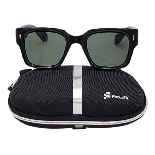 FocusFit® Square Bold UV350 Sunglasses 6023PL-TO - Image 2