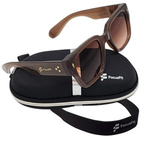 FocusFit® Bold Square UV350 Protection Sunglasses