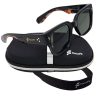 FocusFit® Bold Square Sunglasses with UV350 Protection 6023PL-TO