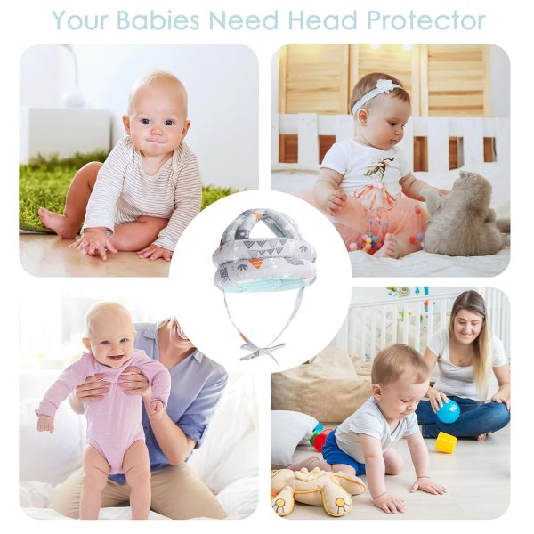 FocusBaby® Adjustable Infant Toddler Head Protection Safety Cap - Image 7