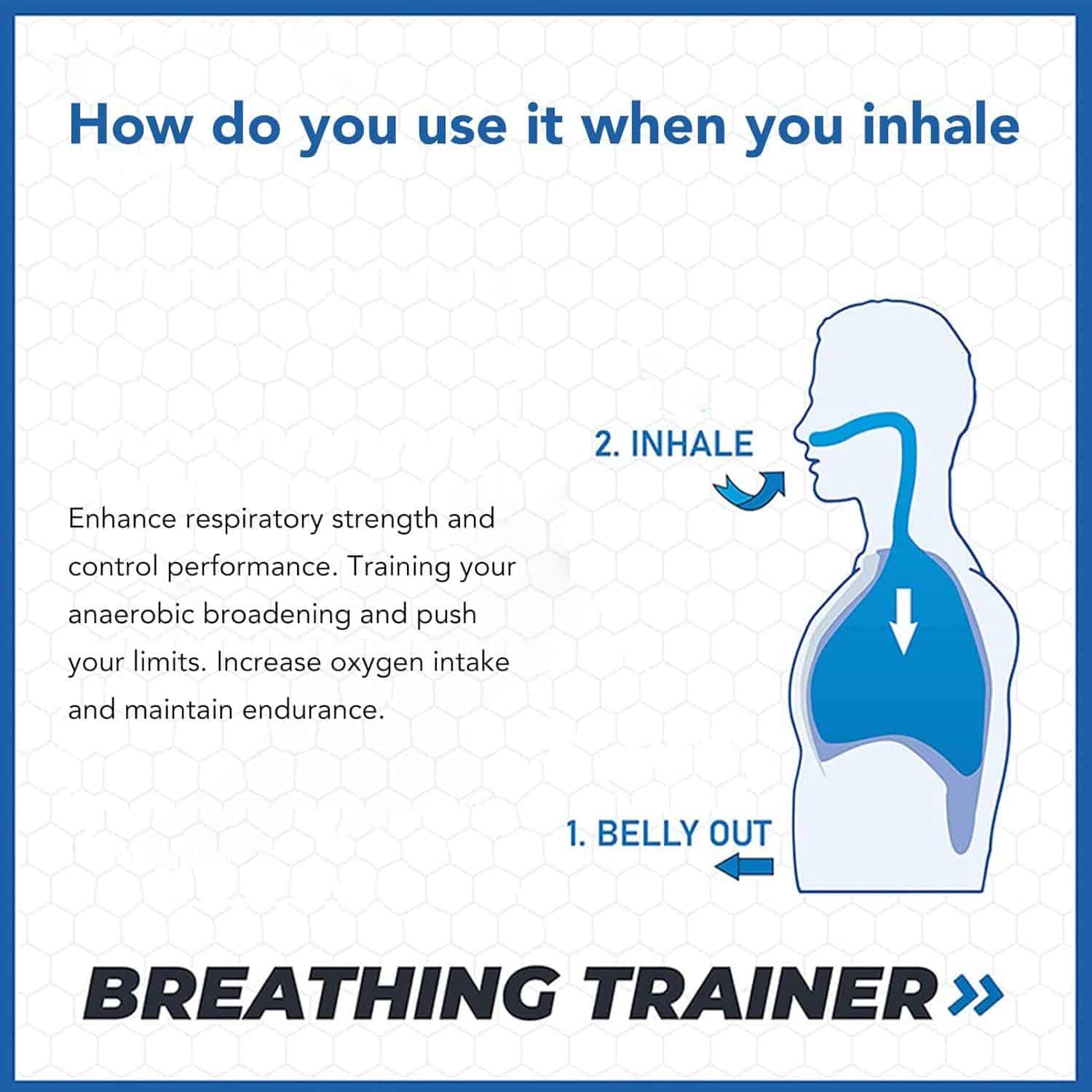 FocusFit® Lightweight Breathing Exercise Lung Trainer Device - Image 4