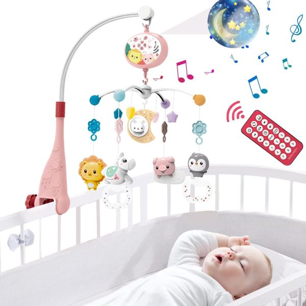 FocusBaby® Rotating Baby Crib Mobile - Image 2