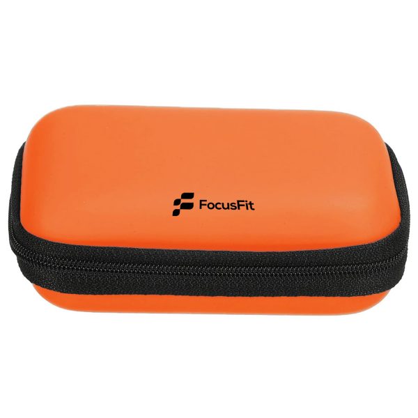 FocusFit® Compact Hardshell Earphone & Cable Storage Case - Image 2