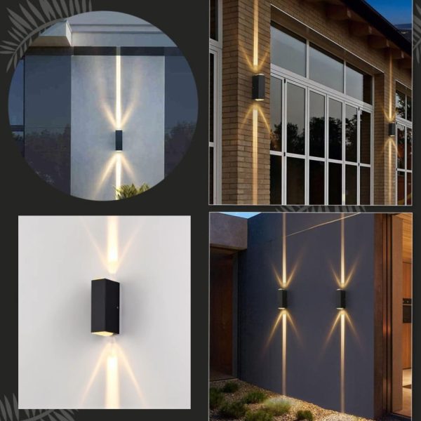FocusLights® Up/Down Outdoor Wall-Mounted LED Light 10W - Image 6