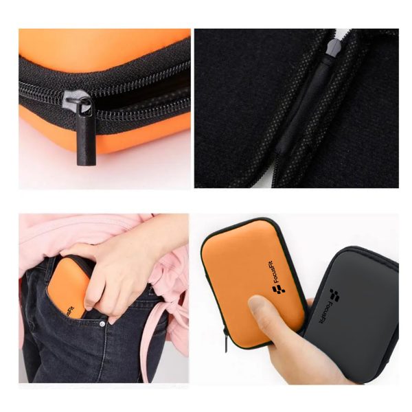 FocusFit® Compact Hardshell Earphone & Cable Storage Case - Image 5