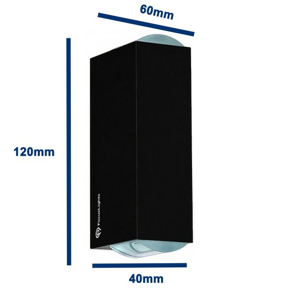 FocusLights® Up/Down Outdoor LED Wall-Mounted Light 6W - Image 5