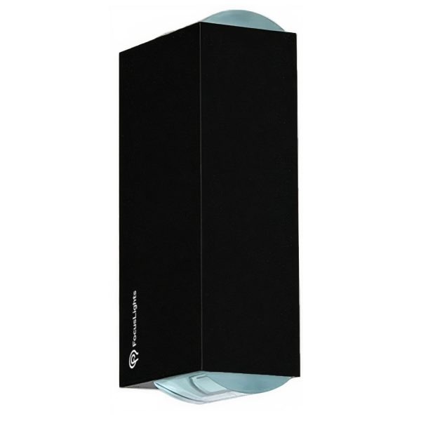 FocusLights® Modern Rectangular Up/Down Outdoor Beam LED Wall-Mounted Light