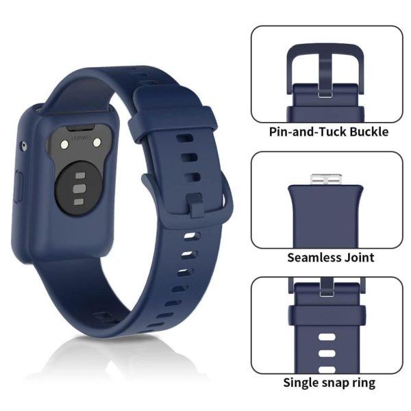 FocusFit® Silicone Watch Strap for Huawei Watch Fit 2 - Image 7