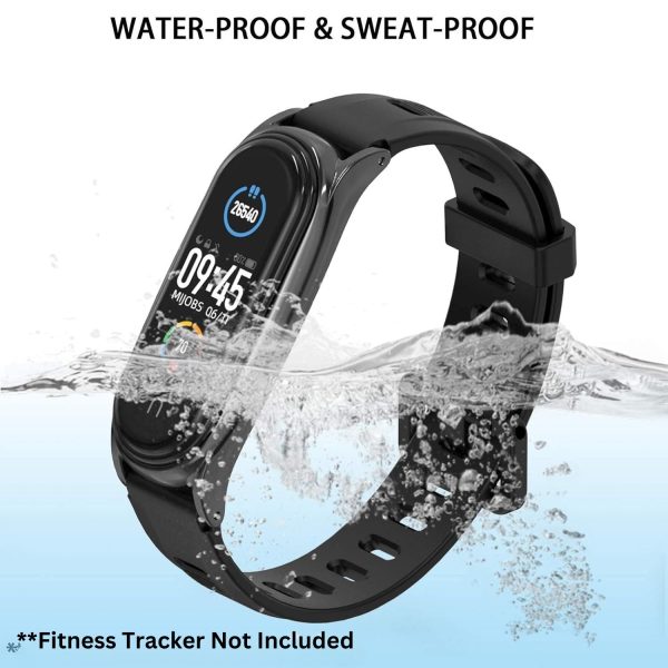 FocusFit® Silicone Strap & Metal Watch Case for Xiaomi Mi Band 7 - Image 5