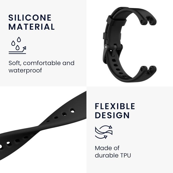 FocusFit® Silicone Replacement Band for Garmin Lily Smartwatch - Image 4