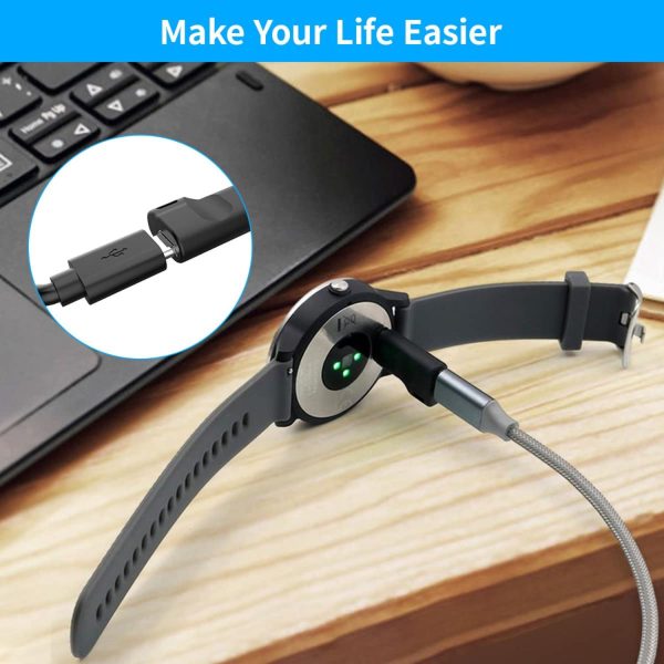 FocusFit® USB-C Watch Charger Adapter for Garmin Fenix & More - Image 3