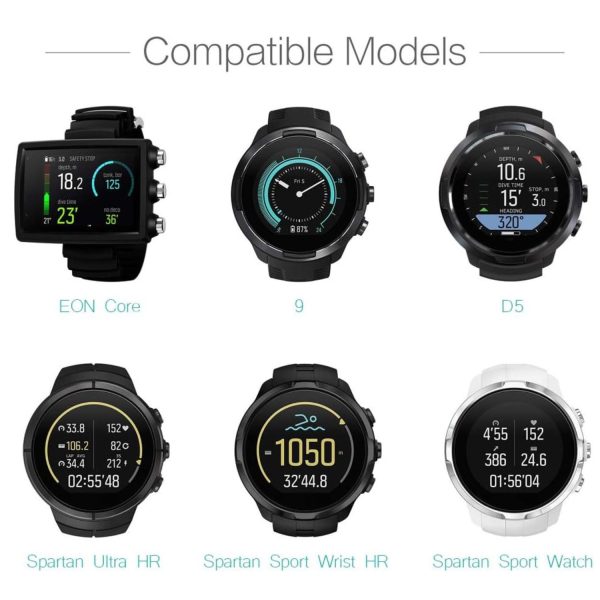 FocusFit® Magnetic USB Charger for Suunto 9 & Spartan Sport - Image 2