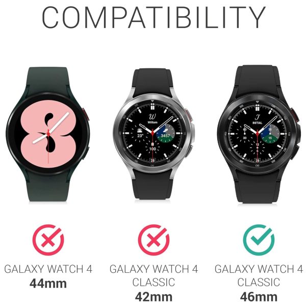 FocusFit® Bezel Ring for Samsung Galaxy Watch 4 Classic - Image 3