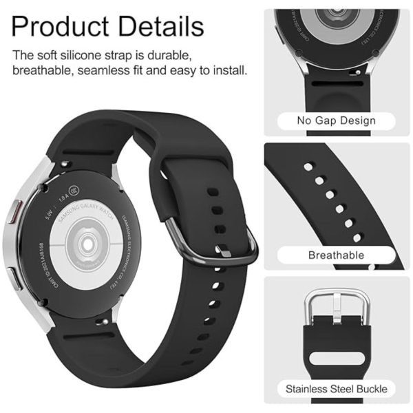 FocusFit® Silicone Watch Strap for Samsung Galaxy Watch - Image 2