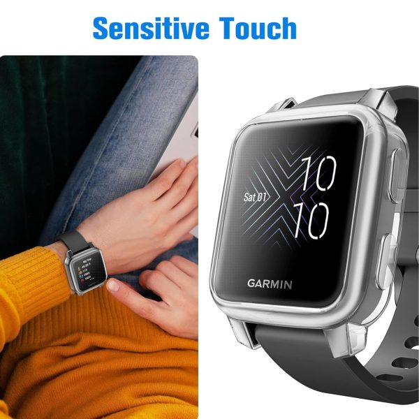FocusFit® Cover & Screen Protector for Garmin Venu SQ Series - Image 3