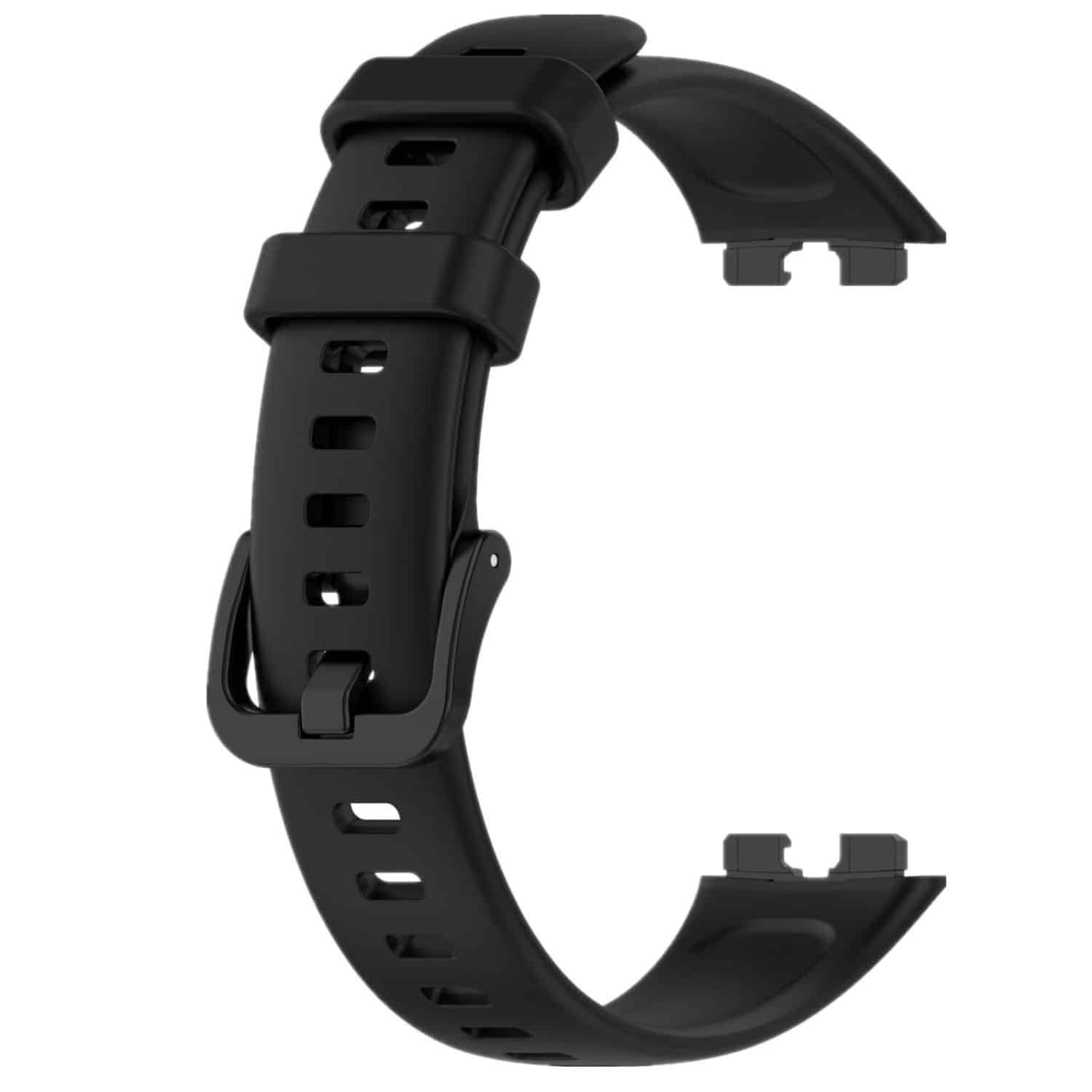 FocusFit® Silicone Watch Strap for Huawei Band 8/9 – Black